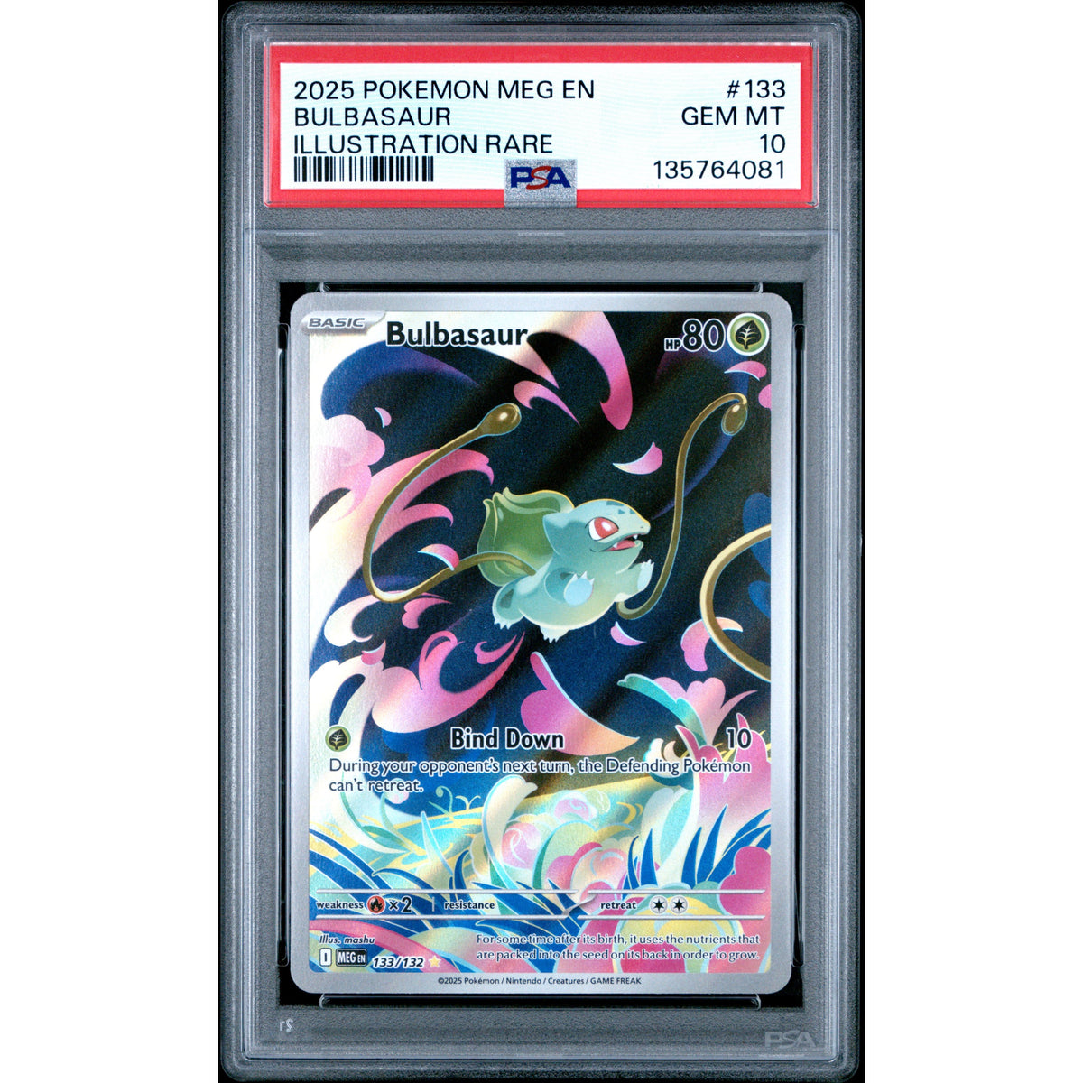 Pokémon TCG: Bulbasaur #133 PSA 10-135764081