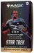 Wizards of the Coast Magic: The Gathering - Star Trek Collector’s Edition Commander Decks box showcases a Klingon warrior wielding a batleth against a starry backdrop, with highlighted text for “Klingon Fury” and “Collectors Edition.”.