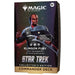 Wizards of the Coast Magic: The Gathering - Star Trek Collector’s Edition Commander Decks box showcases a Klingon warrior wielding a batleth against a starry backdrop, with highlighted text for “Klingon Fury” and “Collectors Edition.”.