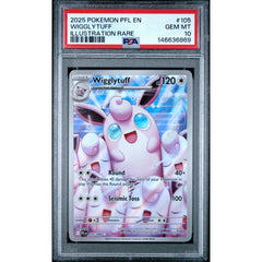 Pokémon TCG: Wigglytuff #105 PSA 10 - Phantasmal Flames