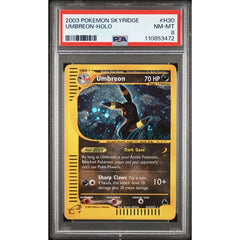 Pokémon TCG: Umbreon Holo #H30 PSA 8 - Skyridge
