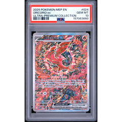 Pokémon TCG: Oricorio Ex #024 PSA 10 - Mega Evolution Promo