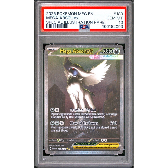Pokémon TCG: Mega Absol Ex #180 PSA 10-166182053