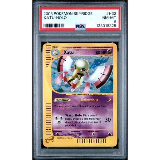 Pokémon TCG: Xatu H32 PSA 8 Holo - Skyridge