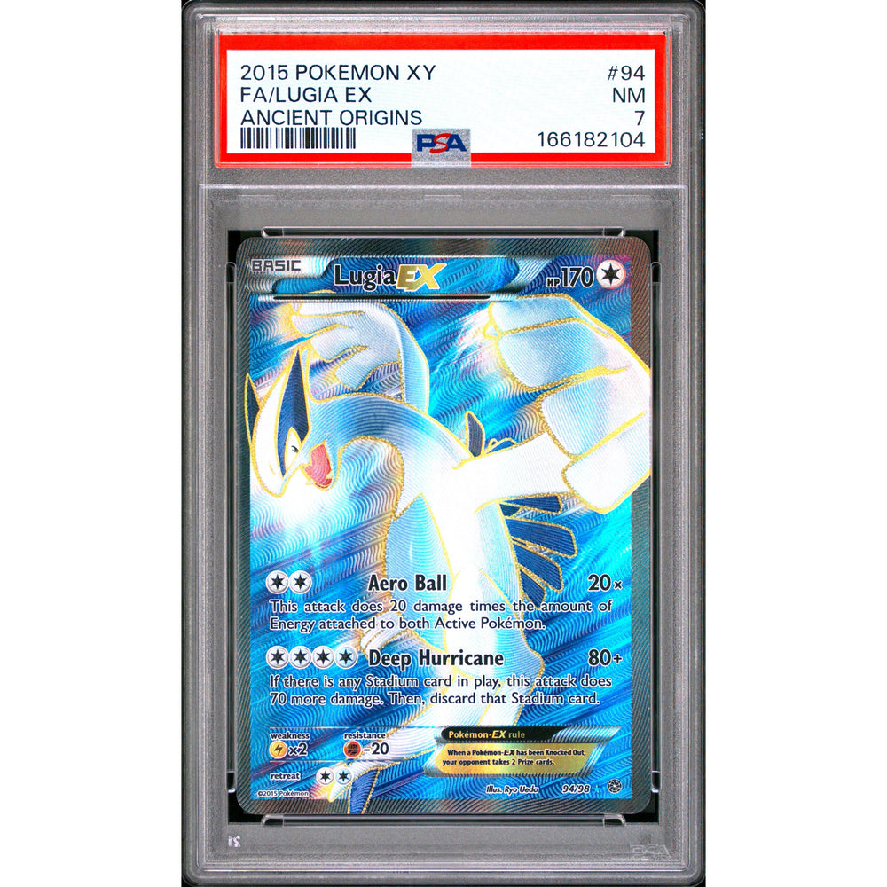 Pokémon TCG: Lugia Ex #94 PSA 7 - Ancient Origins