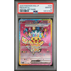 Pokémon TCG: Pikachu Ex #234 PSA 10 - Japanese