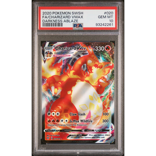 Pokémon TCG: Charizard Vmax #020 PSA 10-93242261