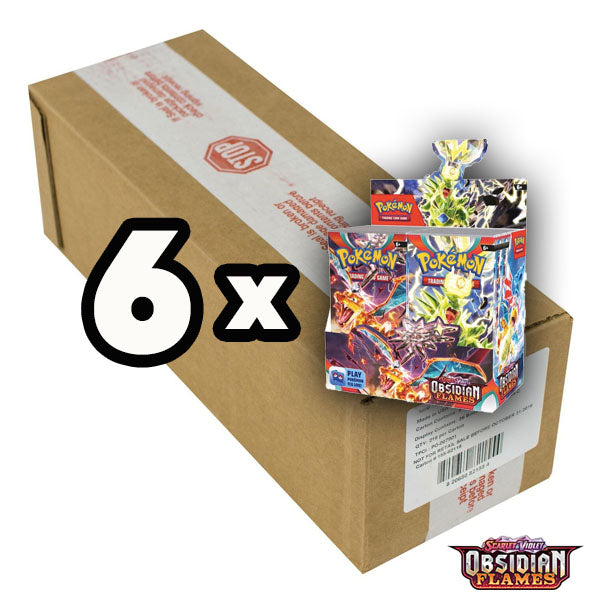 Pokémon TCG: Obsidian Flames Booster Box Case (Scarlet & Violet 3)