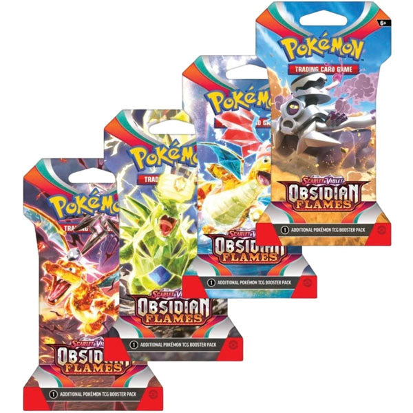 Obsidian Flames Sleeved Booster Pack