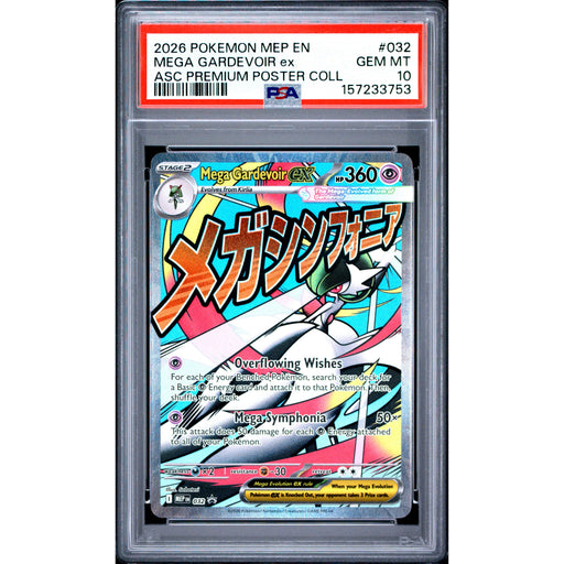 Pokémon TCG: Mega Gardevoir Ex #032 PSA 10-157233753