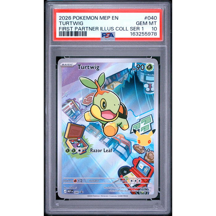 Pokémon TCG: Turtwig #040 PSA 10-163255978