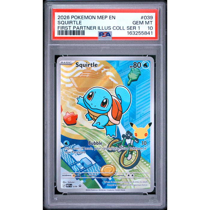 Pokémon TCG: Squirtle #039 PSA 10-163255841