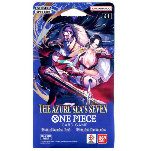 One Piece Card Game: The Azure Sea's Seven Sleeved Booster Pack (OP14-EB04)