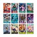 A grid of twelve One Piece Card Game: Premium Card Collection - Bandai Card Games Fest 23-24 Edition trading cards featuring characters such as Luffy, Brook, Izo, Okiku, Sentomaru, Jinbe, Jack, Black Maria, Tashigi, Fukurou, Sanji, and Shirahoshi.