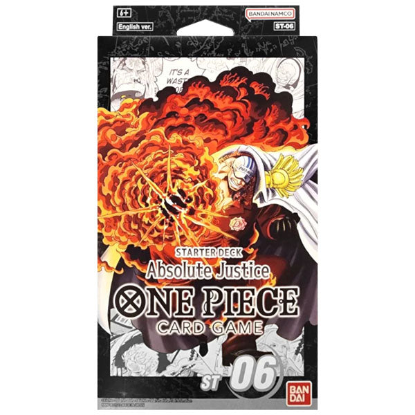 One Piece Card Game: ST06 Starter Deck - Absolute Justice