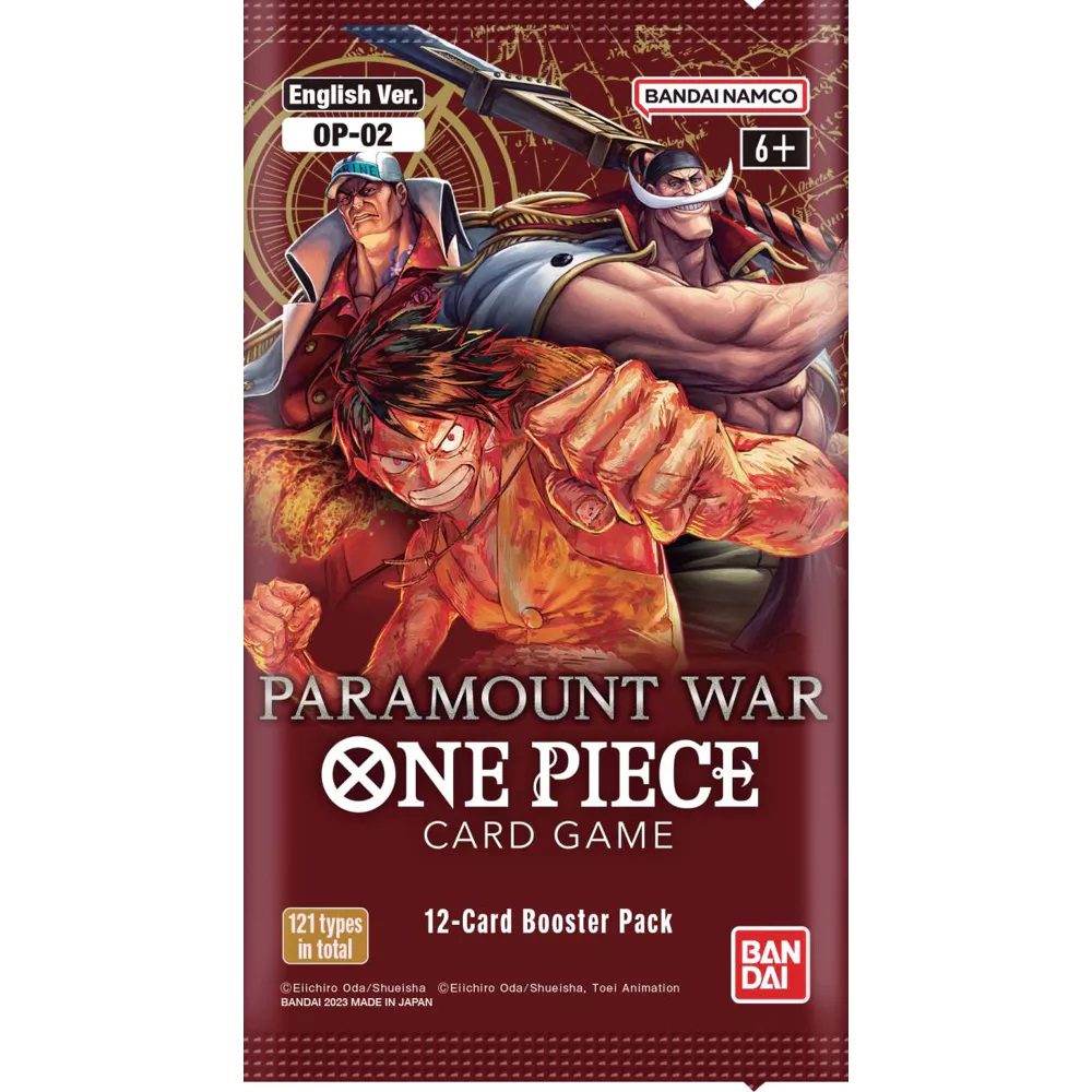 One Piece Card Game: Paramount War Booster Pack (OP02)