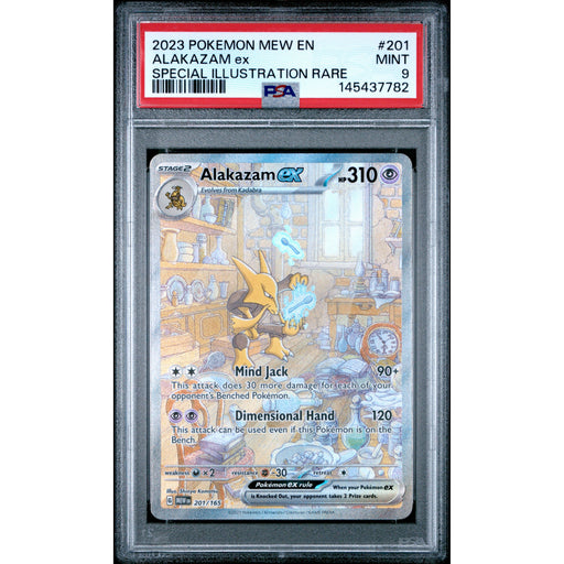 Pokémon TCG: Alakazam Ex #201 PSA 9 - 151-145437782