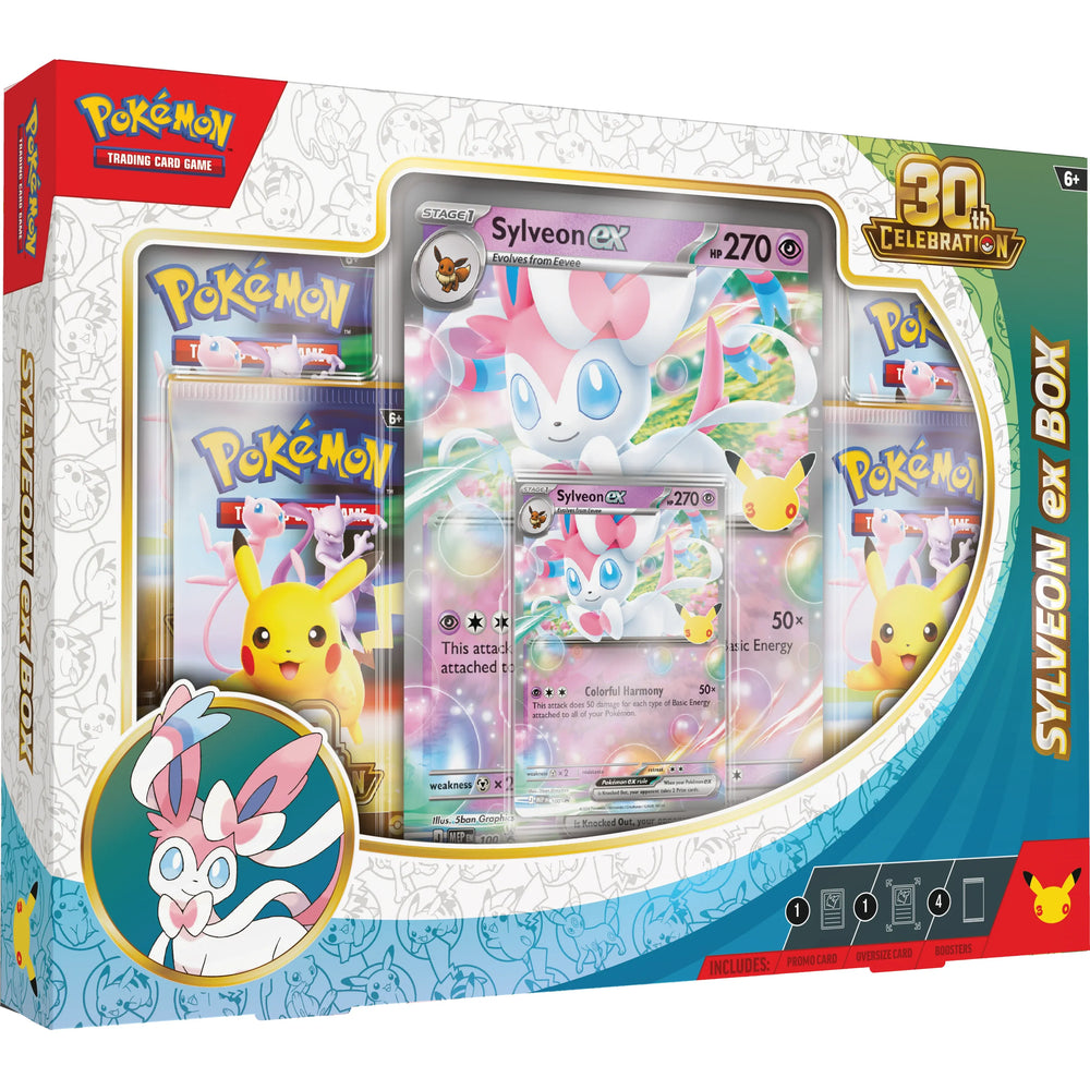 Pokémon TCG: 30th Celebration Pokémon ex Box