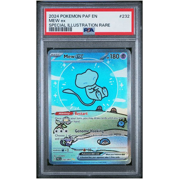 PSA: Mew ex Special Illustration Rare 232/91 - Paldean Fates