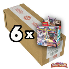 Buy Paldea Evolved Booster Box Case - 6 Booster Boxes | Rogerz Buy Paldea Evolved Booster Box Case - 6 Booster Boxes | Rogerz