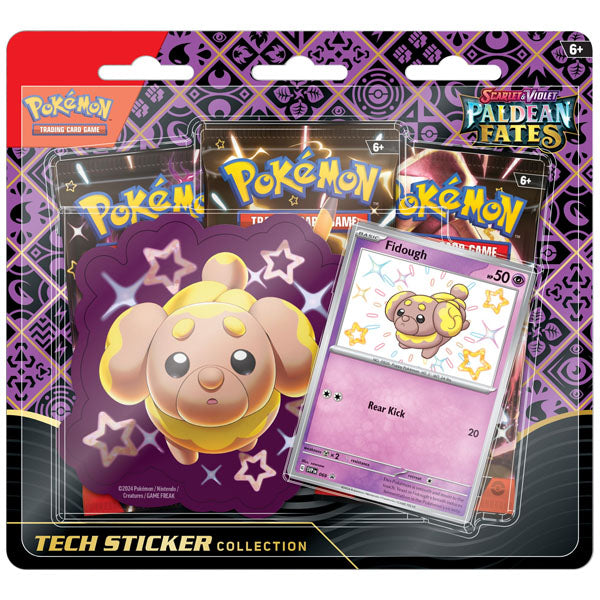 Paldean Fates Tech Sticker Collection Fidough