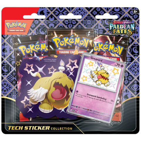Pokémon TCG: Paldean Fates Tech Sticker Collection