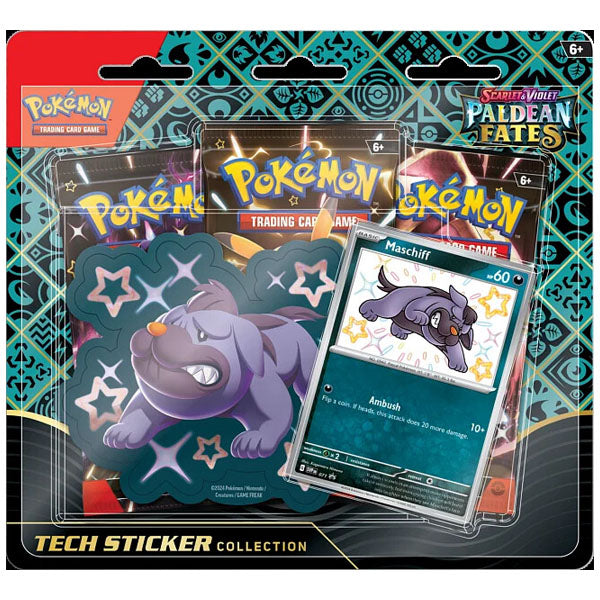 Paldean Fates Tech Sticker Collection -Maschiff