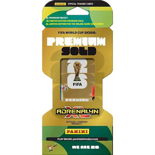 Panini: Adrenalyn XL FIFA World Cup 2026 Special Edition - Premium Gold Blister Pack - Nordic Edition
