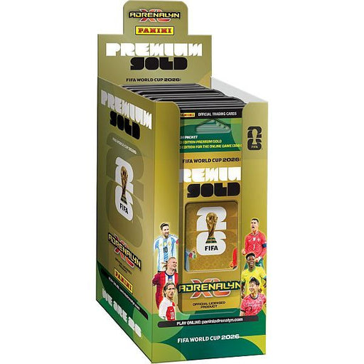 Panini: Adrenalyn XL FIFA World Cup 2026 Special Edition - Premium Gold Blister Display - Nordic Edition