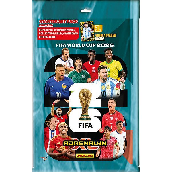 Panini: Adrenalyn XL FIFA World Cup 2026 - Starter Pack - Nordic Edition