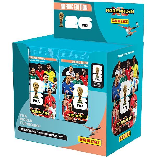 Panini: FIFA World Cup Adrenalyn XL 2026 Booster Display - Nordic Edition