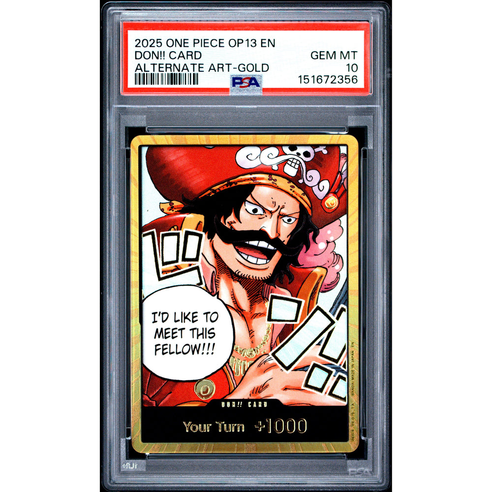One Piece TCG: Don!! Card PSA 10
