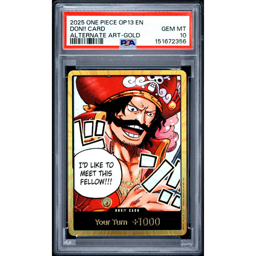 One Piece TCG: Don!! Card PSA 10-151672356
