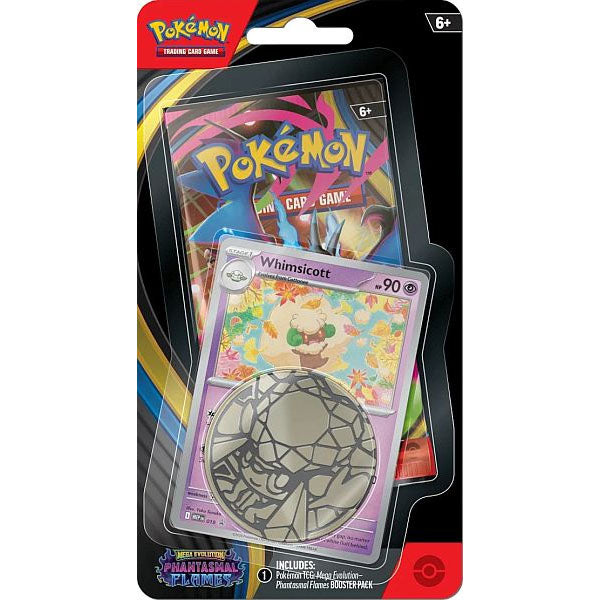 Phantasmal Flames Checklane Blister - Whimsicott