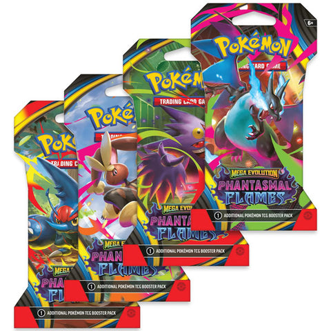 Pokémon TCG: Phantasmal Flames Sleeved Booster Pack