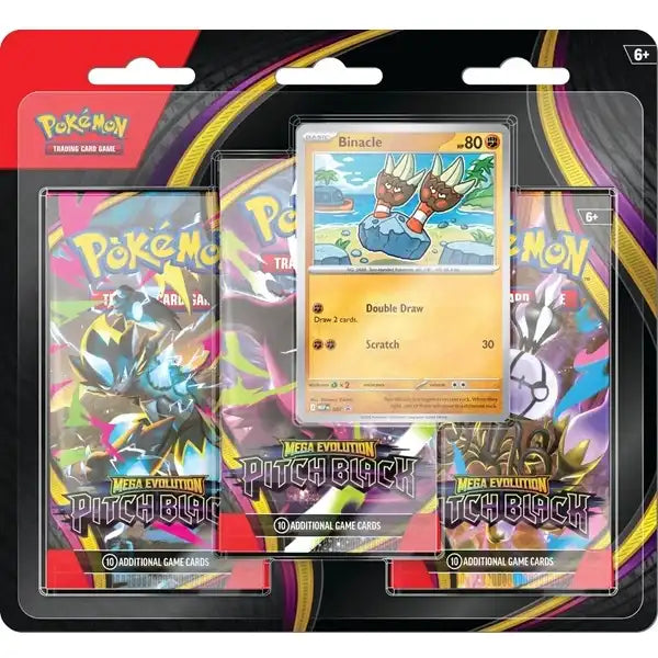Pokémon TCG: Pitch Black 3-Pack Blister
