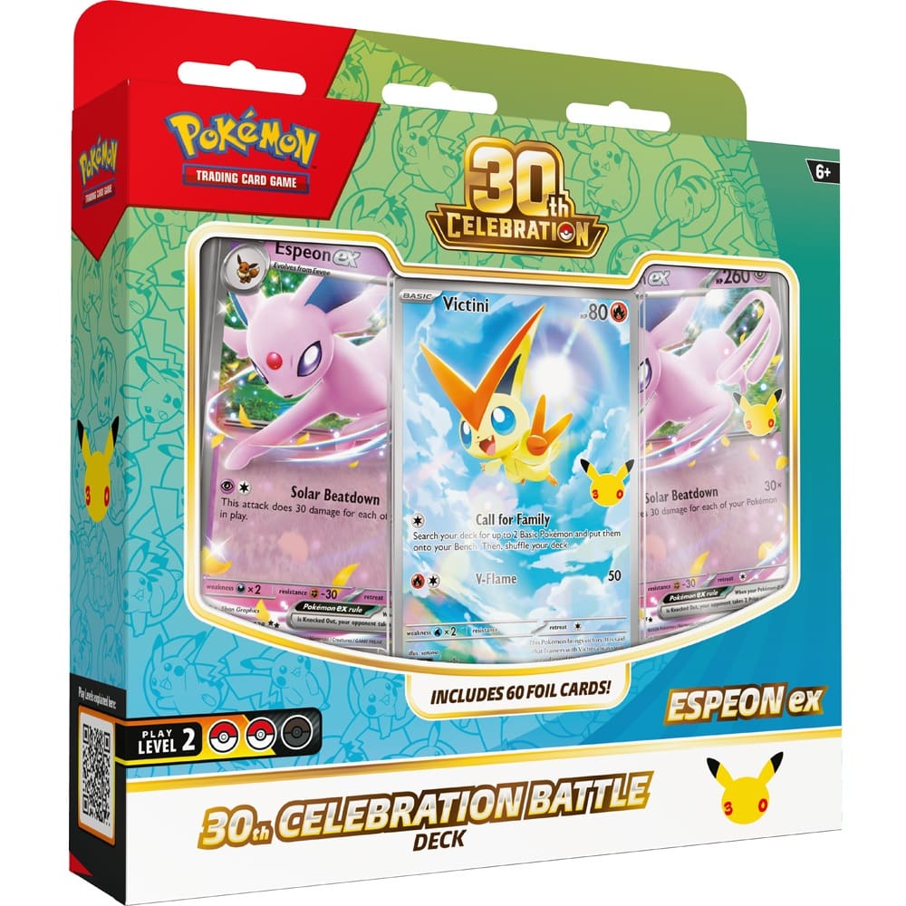 Pokémon TCG: 30-årsjubileumsstridskortlek