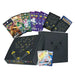 Introducing the Simplified Chinese Pokémon Umbreon Eevee GX Gift Box by The Pokémon Company—a collector’s set that includes an Umbreon-themed box, custom card sleeves, several booster packs, and two featured Pokémon cards displayed prominently in front. This unique set is ideal for collectors and fans aiming to expand their collection with exclusive cards from the Eevee GX Gift Box series.