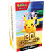 The Pokémon Company’s Pokémon TCG: 30th Celebration Booster Bundle features Pikachu, Mew, and Mewtwo artwork, includes 6 booster packs, and is designed for ages 6 and up.