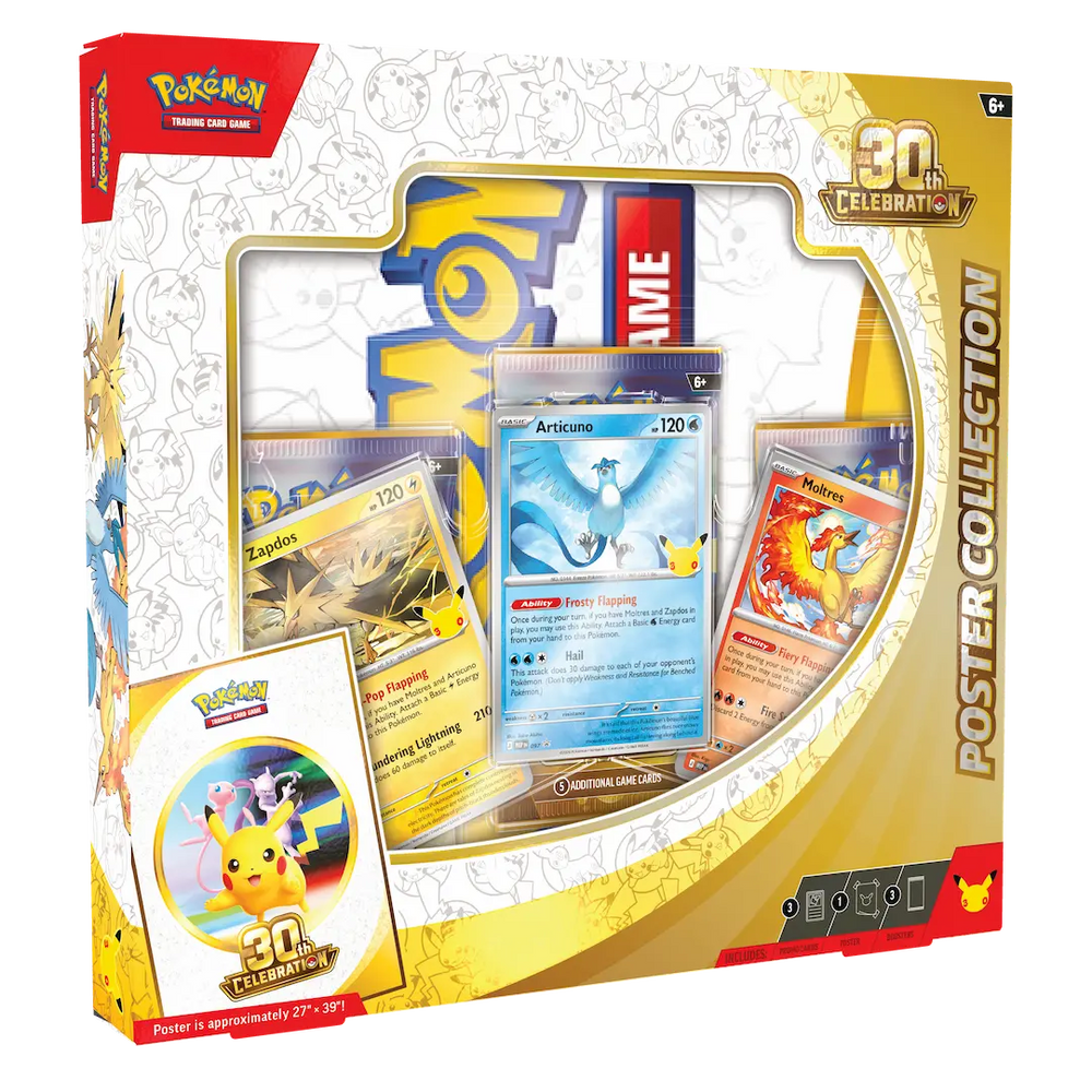 Pokémon TCG: 30th Celebration Poster Collection