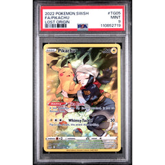Pokémon TCG: Pikachu #TG05 PSA 9