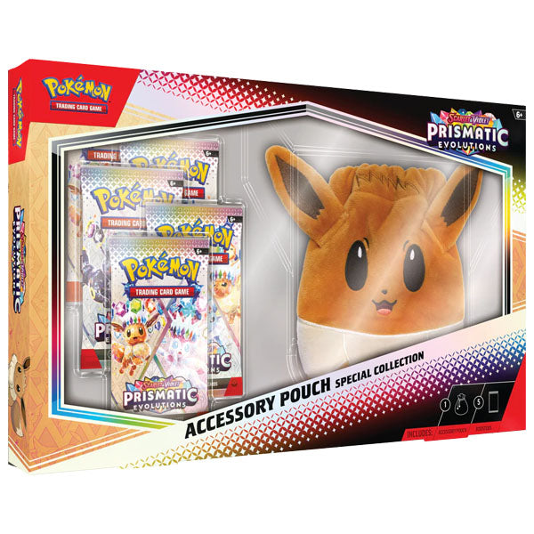 Pokémon TCG: Prismatic Evolutions Accessory Pouch Special Collection
