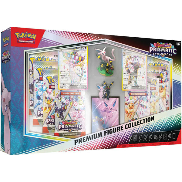 Buy Prismatic Evolution Premium Figure Collection - 11 Booster Packs Rogerz Buy Prismatic Evolution Premium Figure Collection - 11 Booster Packs Rogerz