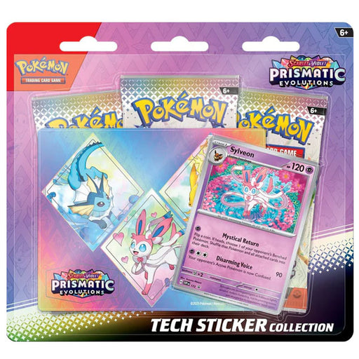 Prismatic Evolutions Tech Sticker Collection - Sylveon