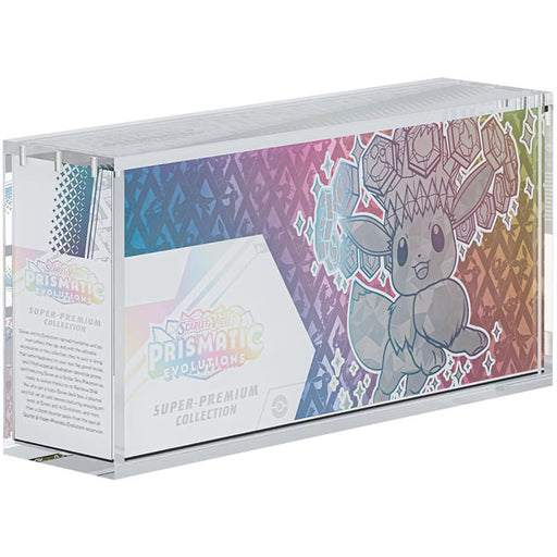The Acrylic Box: Prismatic Evolution Super-Premium Collection Akryl Case