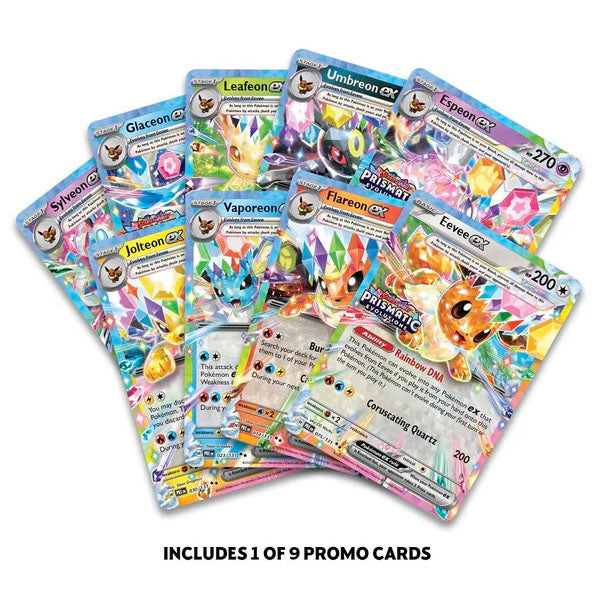 Prismatic Evolutions Surprise box Promo kort