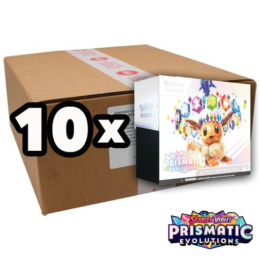 Prismatic Evolutions Elite Trainer Box Case