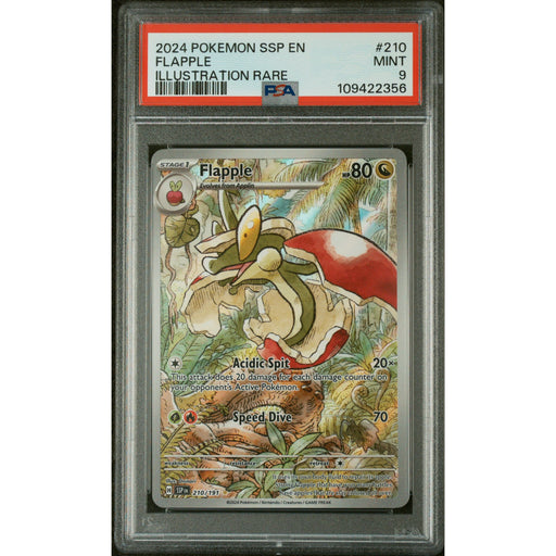 Pokémon TCG: Flapple #210 PSA 9 - Surging Sparks-109422356
