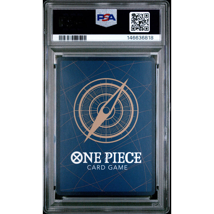 Pokémon TCG: Monkey D. Luffy {{setAbbreviation}} 109 NM PSA 10 (Back)