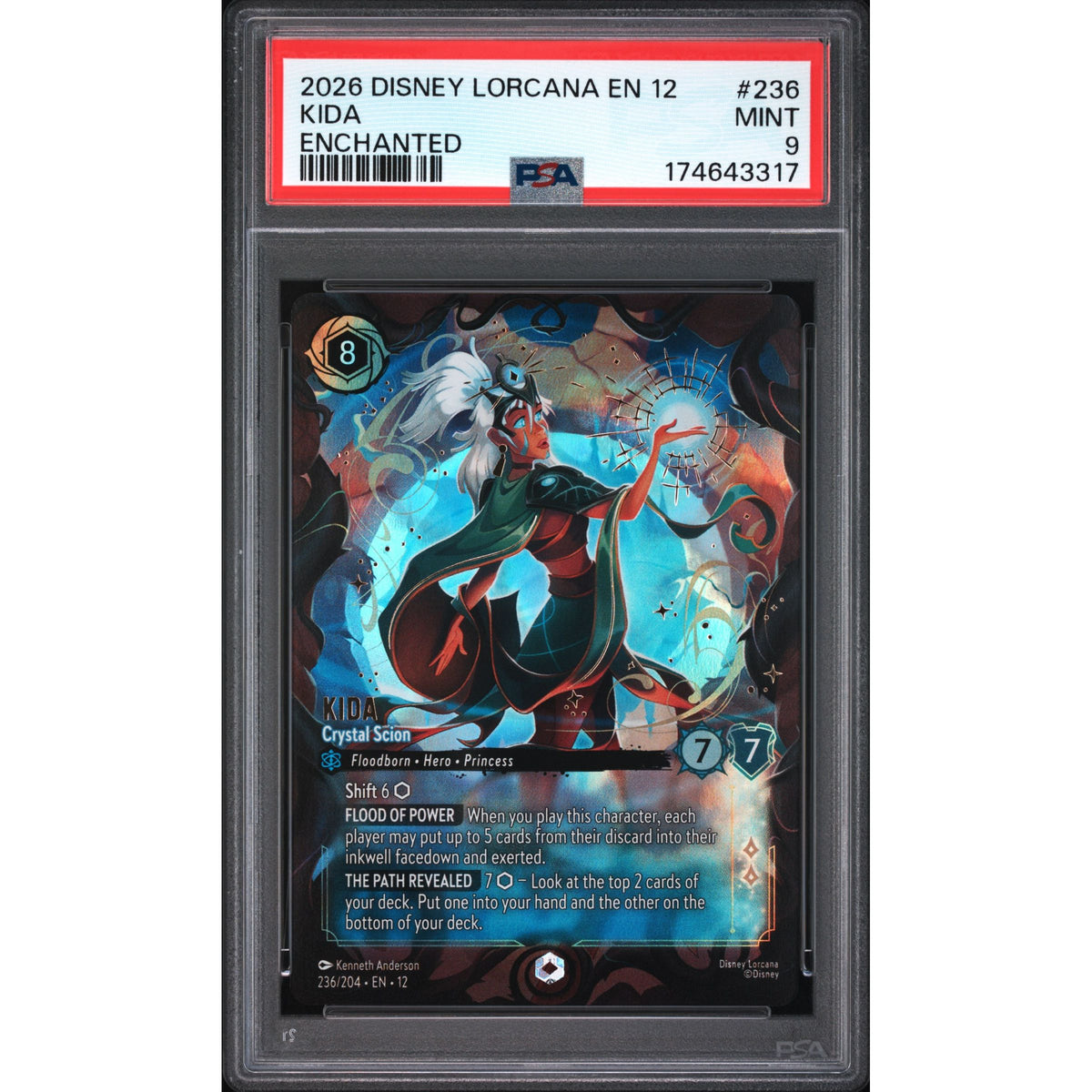 Lorcana: Kida #236 PSA 9-174643317